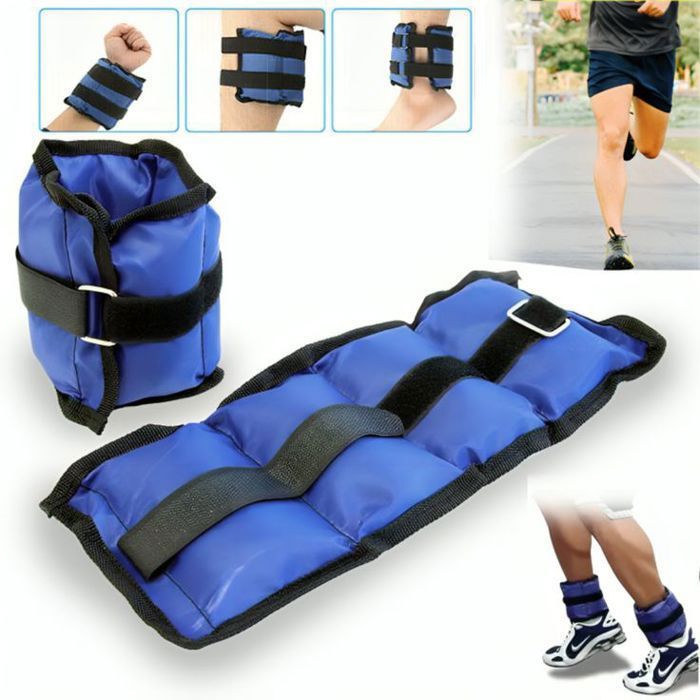 Paire de Poids de Cheville 0.5Kg x2 – Sandbags pour Entraînement Bras et Jambes
