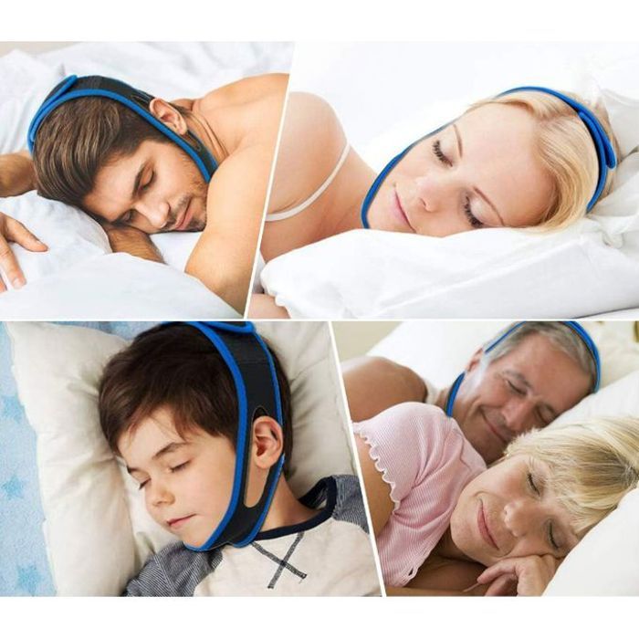 Bande anti ronflement réglable aide sommeil, Snore Stopper, Arrêtez le ronflement