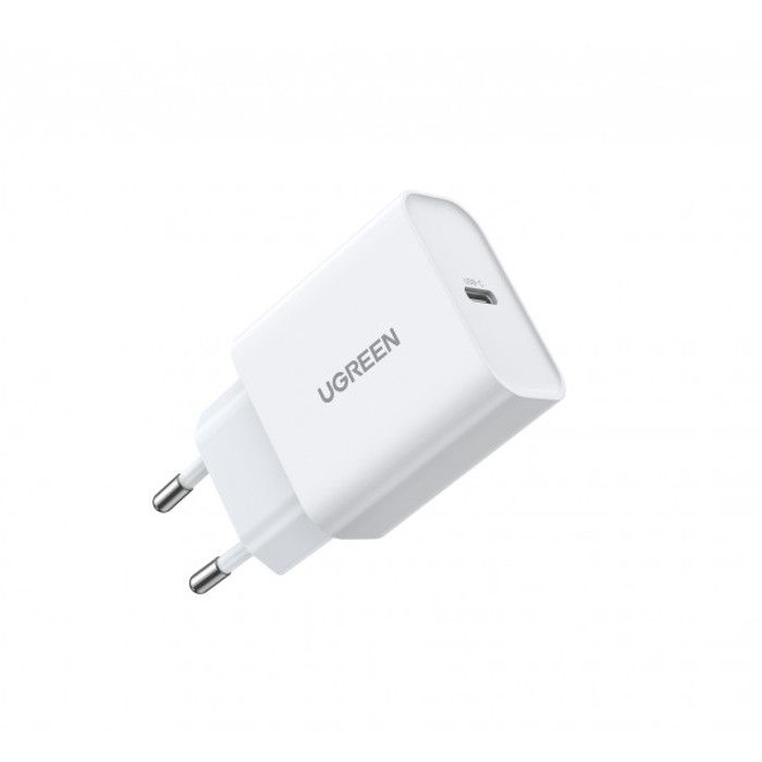 Adaptateur secteur à charge rapide UGREEN avec PD 20W EU (blanc)