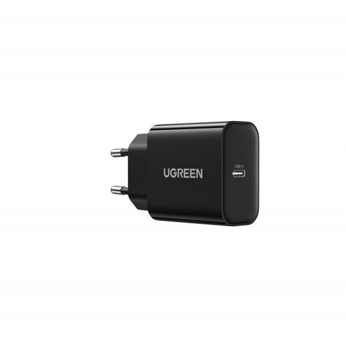 Adaptateur secteur à charge rapide UGREEN avec PD 20W EU (noir)