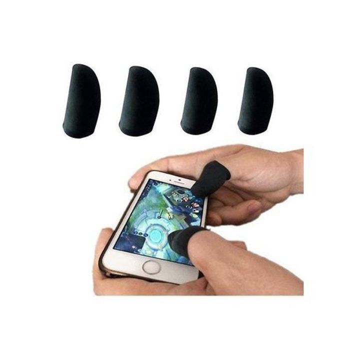 Pubg Gants À Doigt en Fibre Mobile Game Finger Sleeve 2 Paire De Manchon De Doigt D'écran Tactile