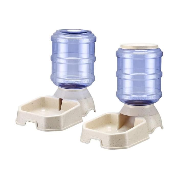 Mangeoire Automatique pour Chat et Chien - Distributeur Nourriture et Eau