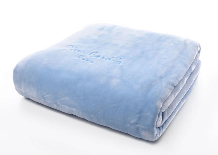 Couverture Bleu Ciel Pierre Cardin 220x240 cm