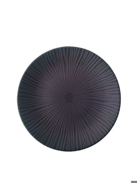 Assiette - MARQUE - 90600 - Céramique - 27 cm - Noir