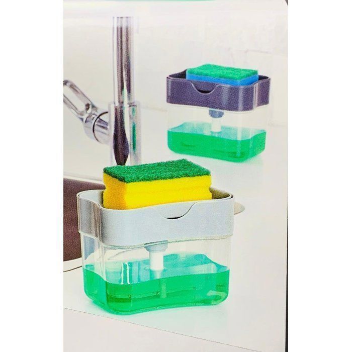 ORGANISATEUR  MAGIQUE AVEC EPONGE POUR VAISSELLE PRATIQUE COULEURS ALEATOIRES