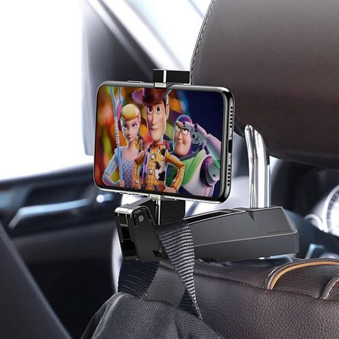 Support Telephone De Voiture pour Siège Arrière Multifonction V6