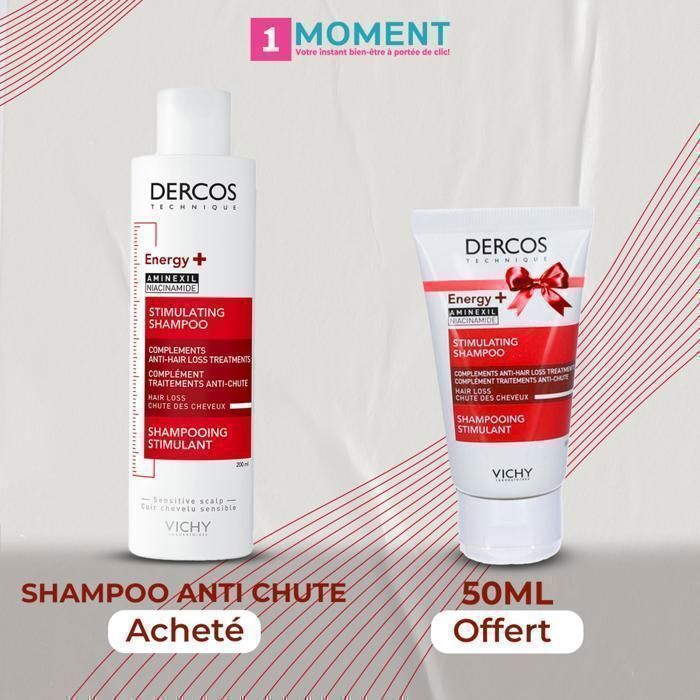Dercos Pack Shampooing Anti chute 200ml + 50ml Offert
