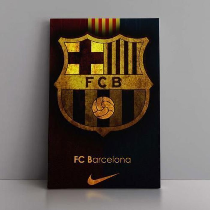Tableau Mural Décoratifs Graphic imprimé- Football - FC Barcelona