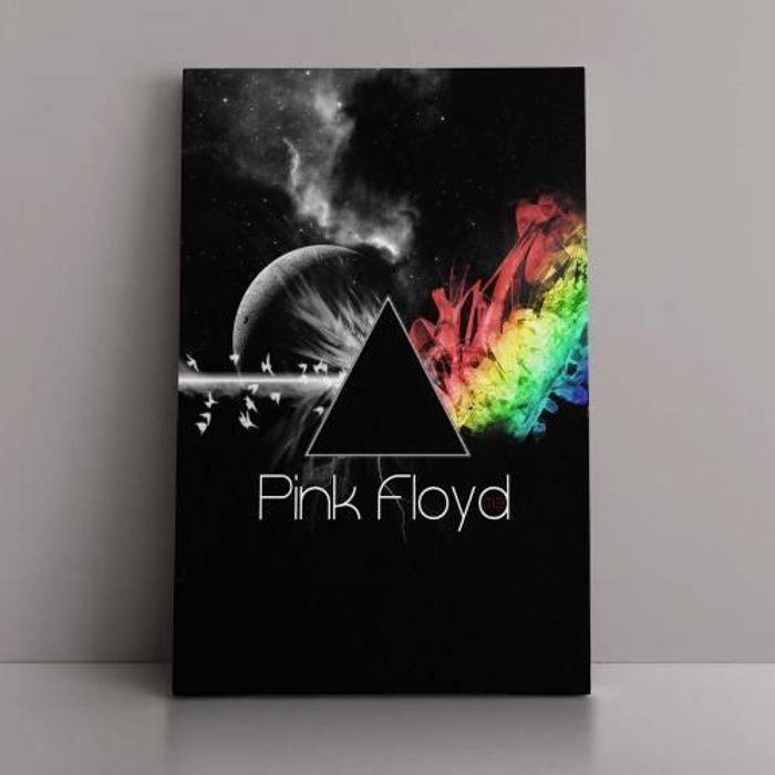 Tableau Mural Décoratifs Graphic imprimé- Musique- Pink Floyd