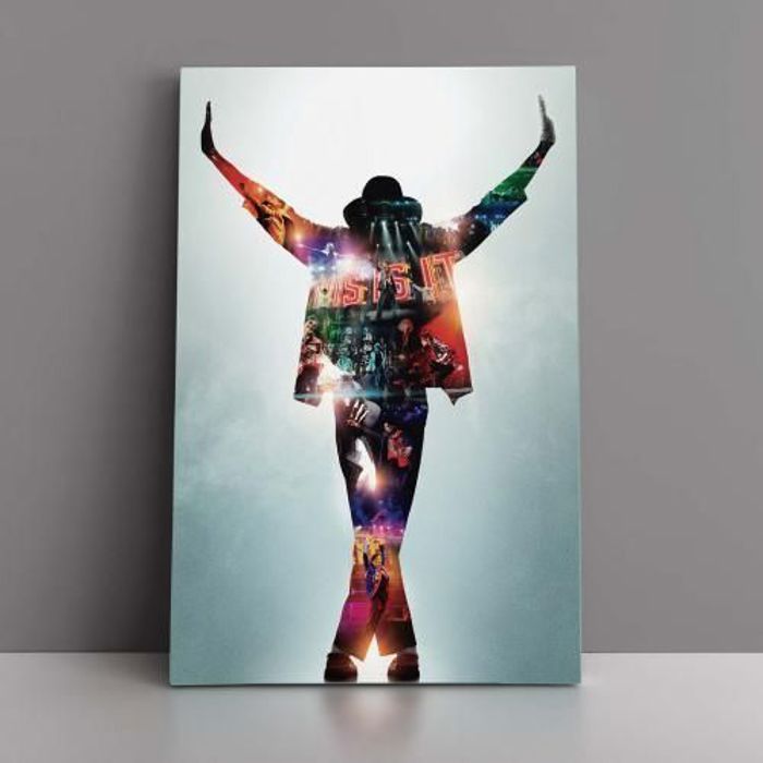 Tableau Mural Décoratifs Graphic imprimé- Musique- Michael Jackson