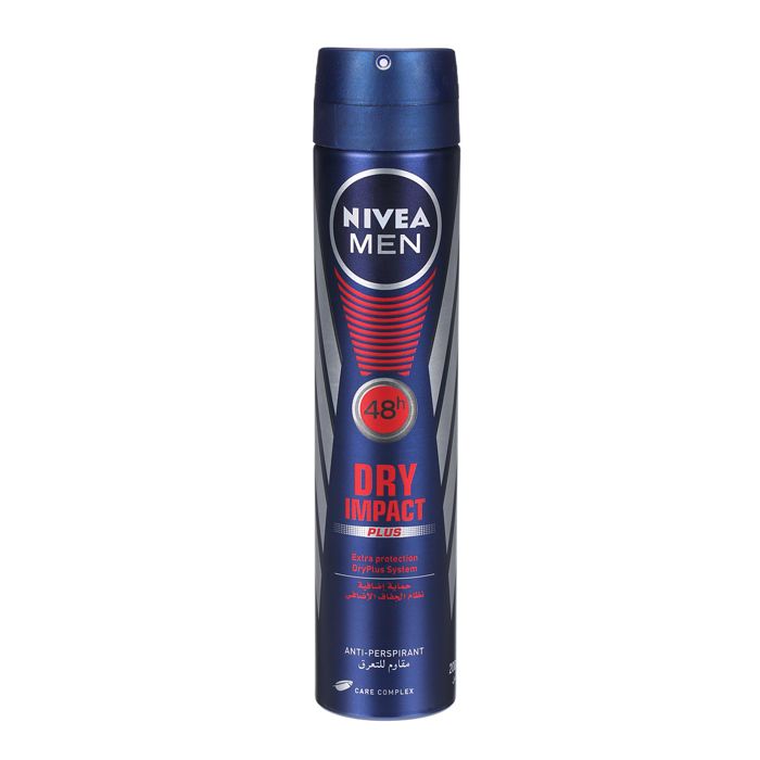 Déodorant - Nivea - Dry Impact - Spray 200ml - Protection 48h - Non gras