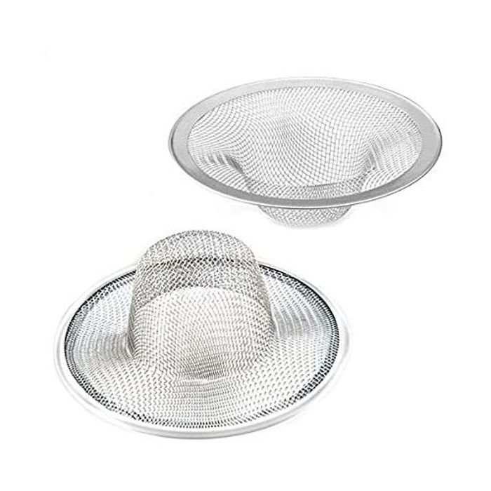 Passoires de cuisine - GENERIC - 2 filtres de drainage - Acier inoxydable - Argent/chrome - Mixte