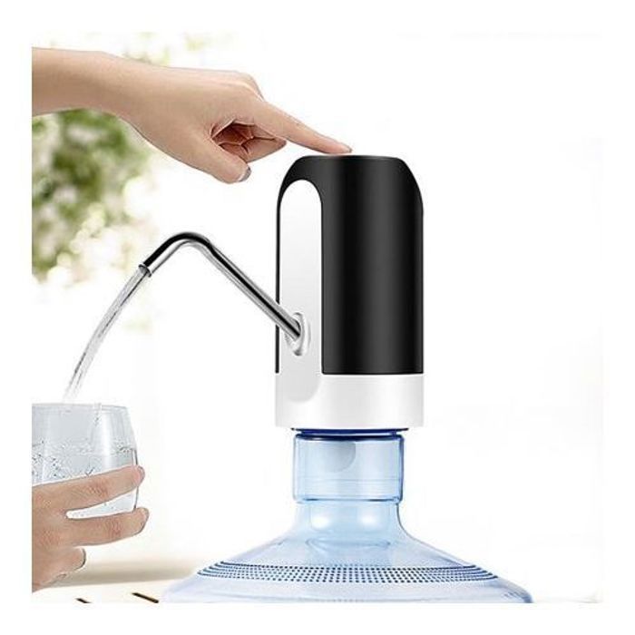Pompe à eau - Non spécifié - Modèle USB - Acier inoxydable - Silicone alimentaire - Rechargeable