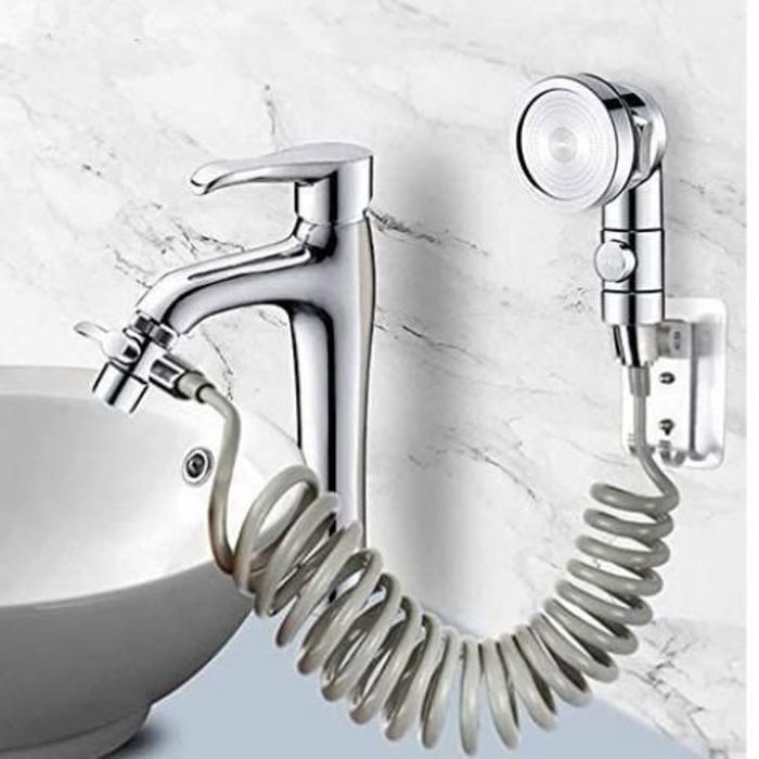 Ensemble Pommeau Douche - Non spécifié - Douchette Multifonction - Tuyau 2m - 3 Modes - Installation Facile