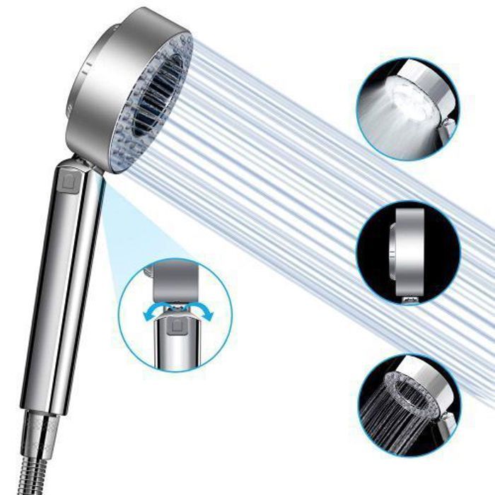 Multifunctional Faucet: Pommeau de Douche Double face pour salle de bains