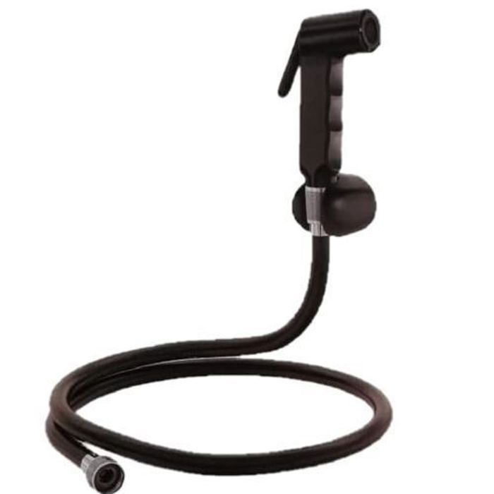 Douchette WC noir avec Flexible VS8680