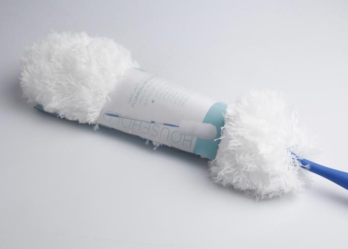 Plumeau microfibre 35 cm pliable avec manche télescopique