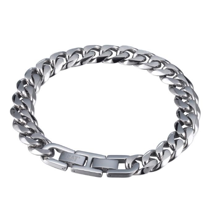 Bracelet - CATERPILLAR - J010B00222 - Acier inoxydable - Argenté - 22cm