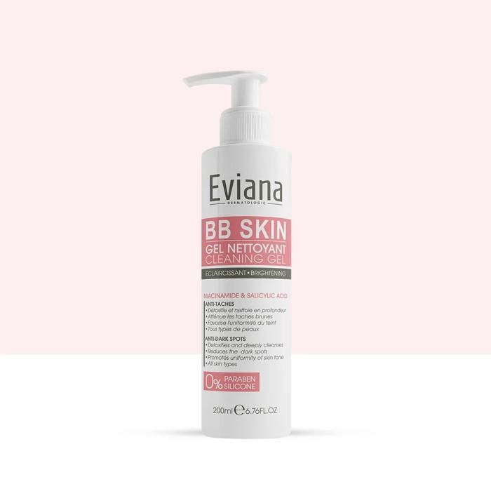 Eviana Gel Nettoyant Éclaircissant Anti-Taches Brunes - 200 ml