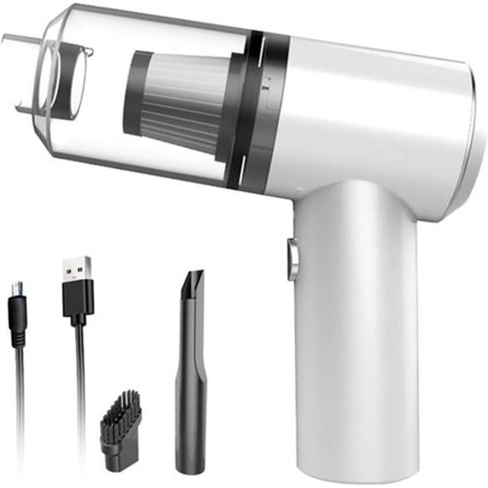 Aspirateur À Main Portable, Mini Aspirateur 2 En 1 Pour La Maison Et La Voiture, COULEUR ALIATOIRE