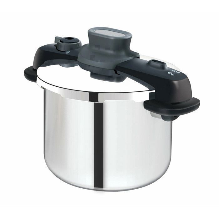 TEFAL – Cocotte Inox Secure 5 Compact P35344 – 8 L