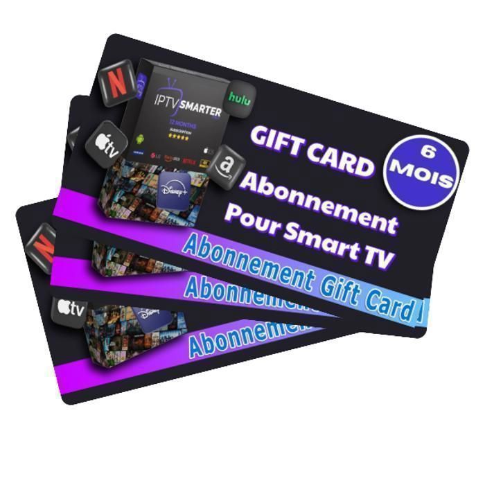 Smart  iptv - Smart IPTV - Abonnement 12 Mois - 18000 chaînes - Accès instantané - Multi-appareils  Smart tv
