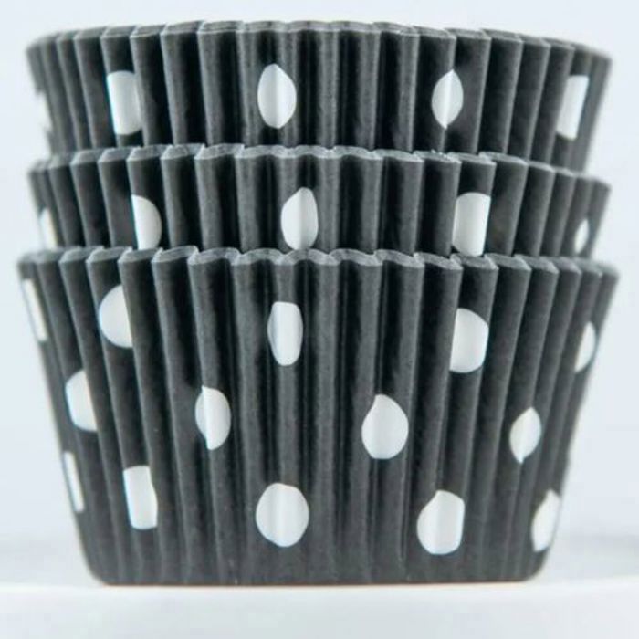 100pcs Moules à Muffin Mini Papier Cupcake Doublure Caissette à pâtisserie, outils de décoration . Couleurs aléatoires