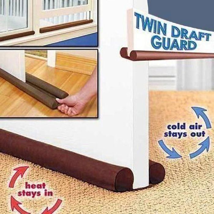 Bande Joint Sous Bas Porte Fenetre, Tapis Anti insectes Poussiere Souris Cafard, couleur aliatoire