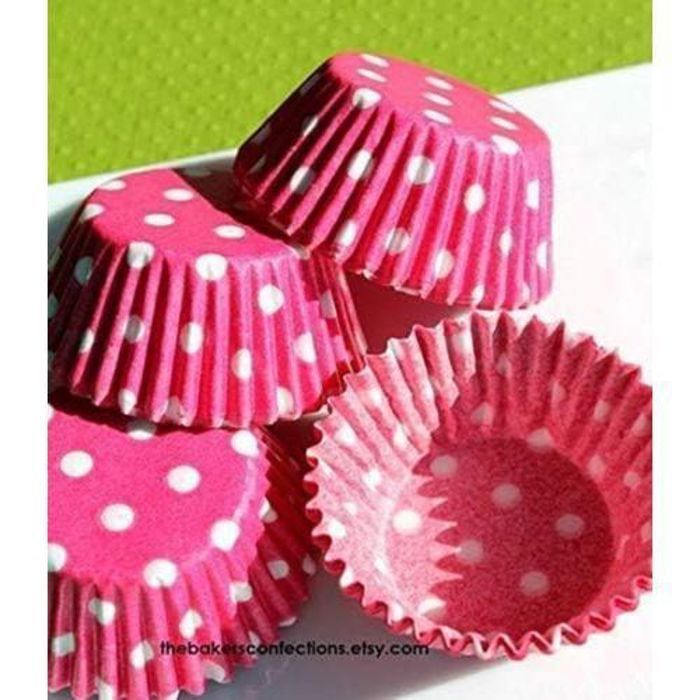 100pcs Moules à Muffin Mini-Papier Cupcake Doublure Caissette à pâtisserie, outils de décoration, Couleurs aléatoires