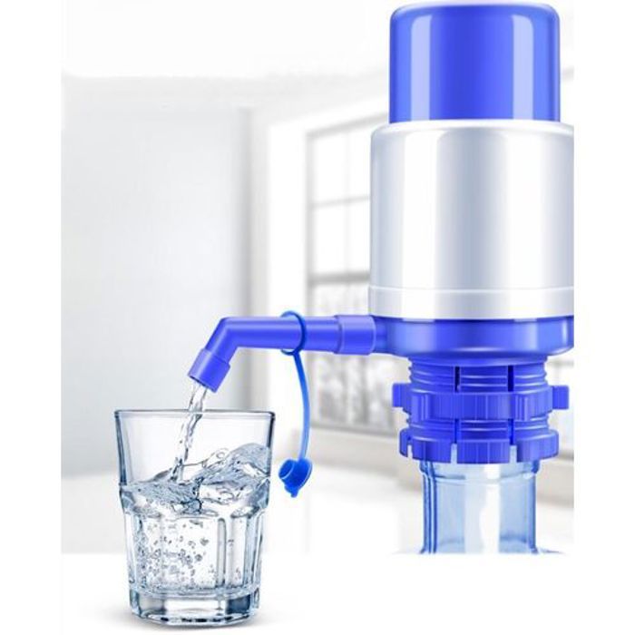 Distributeur de pompe à eau manuelle en bouteille, eau potable, unité d'aspiration haute qualité