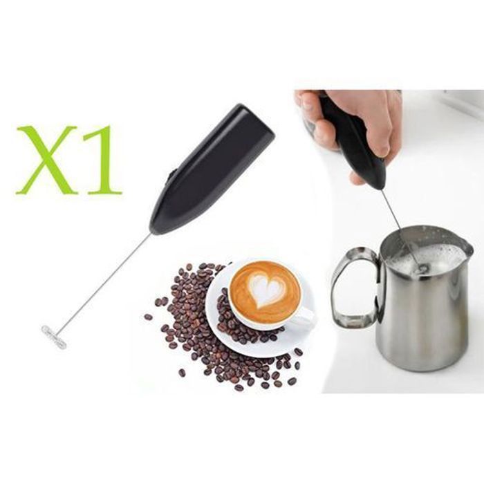 Mini Mixeur Plongeant Portable – Batteur à Lait et Café, Couleur Aléatoire