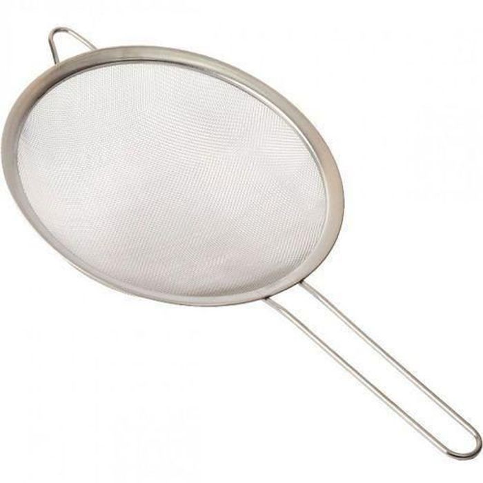 Passoire & Tamis de Cuisine En Acier Inoxydable, Maille fine,  20 cm