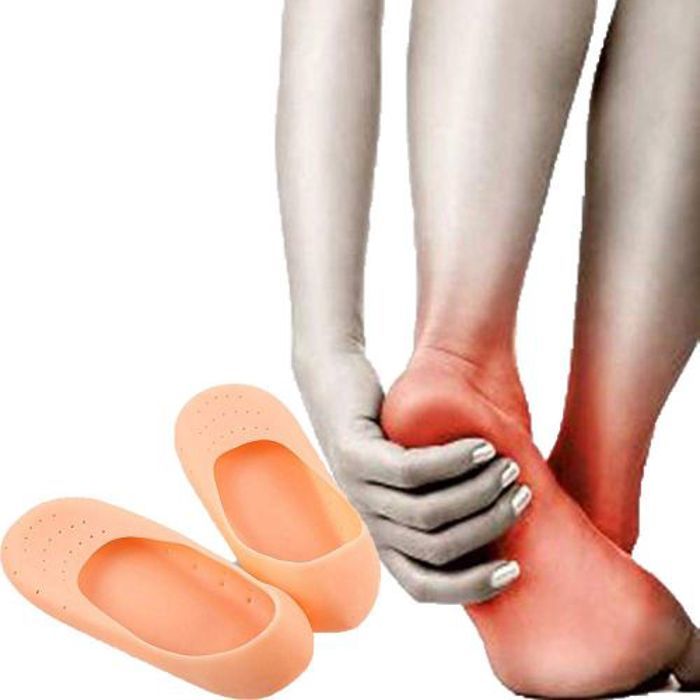 chaussettes en silicone pour la protection des pieds Silicone Smiling Foot