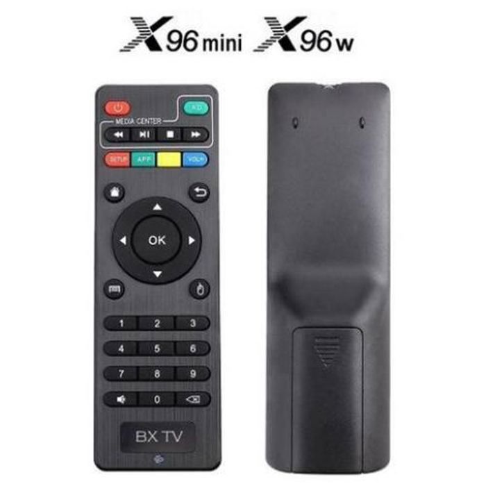 Télécommande universelle - X96 - Compatible avec Android TV Box - Haute qualité - Économie d'énergie - Noir