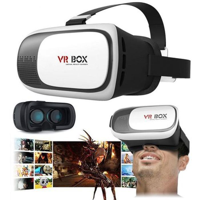 VR Box Lunettes Réalité Virtuelle 3D pour iphone & Tous mobiles Android