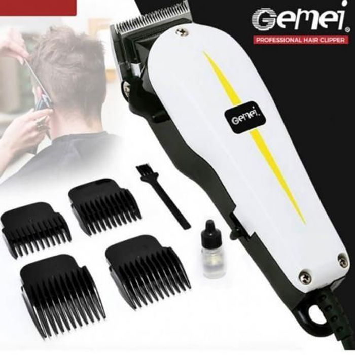 Tondeuse à cheveux - Geemy - GM-1021 - Professionnelle - 4 peignes - Faible bruit