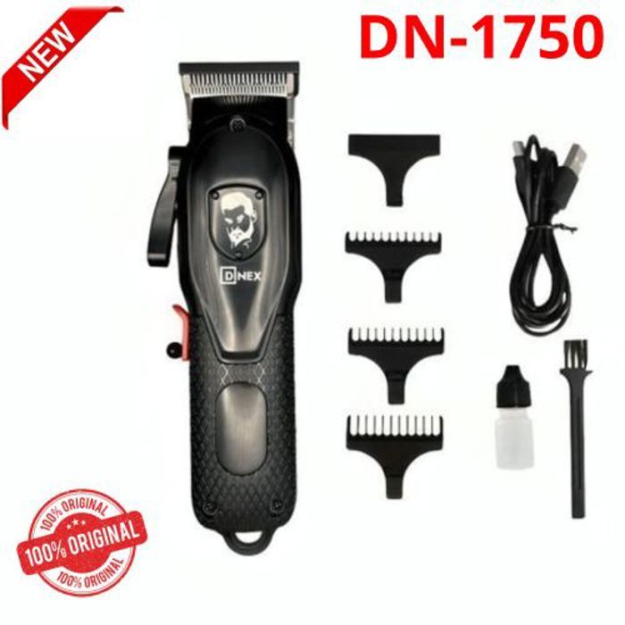Tondeuse Électrique - DINEX - DN-1750 - Rechargeable - Affichage LCD - 3 Têtes de Rasage
