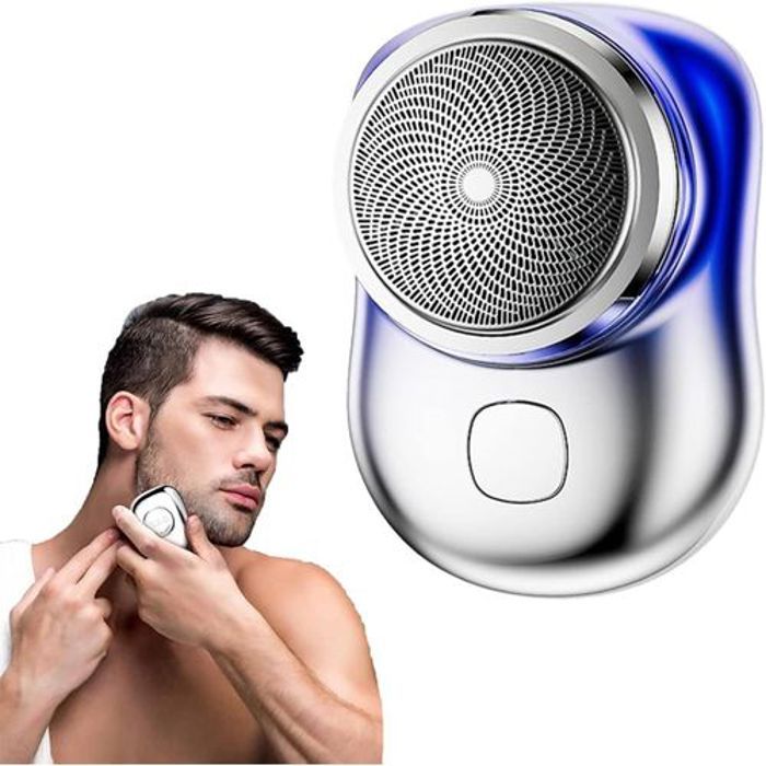 Rasoir électrique - Non spécifié - Mini-rasage portable - 6 lames - Charge USB - Lavable
