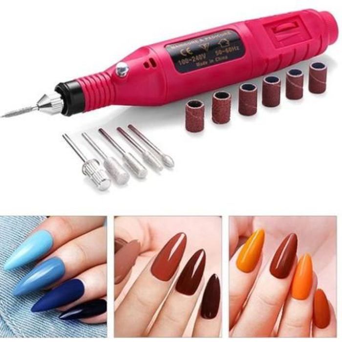 Mini machine à ongles - Non spécifié - 16cm - 110V-240V - 0-20000RPM - Mixte