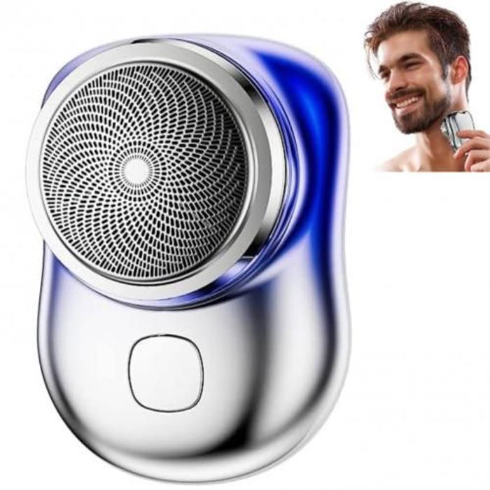 Mini Rasoir Portable Pour Hommes, Rasoir Humide Et Sec Pour Homme, Rasoir Rechargeable Usb