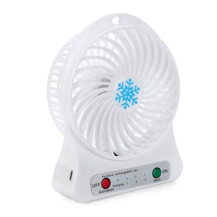 Mini ventilateur haute vitesse ,Ultra-silencieux Mini Usb ventilateur de bureau, 3 vitesses