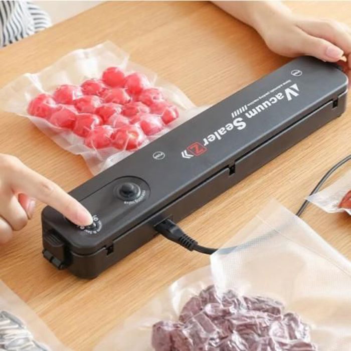 VACUUM Machine Sous Vide,Appareils de Mise Sous Vide Automatique Portable pour Sceller Aliments,
