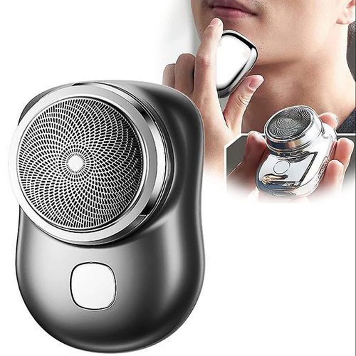Mini Rasoir Portable Pour Hommes, Rasoir Humide Et Sec Pour Homme- Rasoir Rechargeable Usb