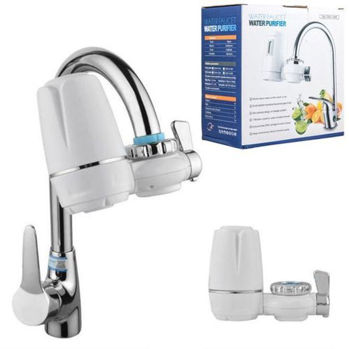 Purificateur d'eau - Water Purifier - Céramique - Réduit le chlore - Élimine les impuretés - Installation facile