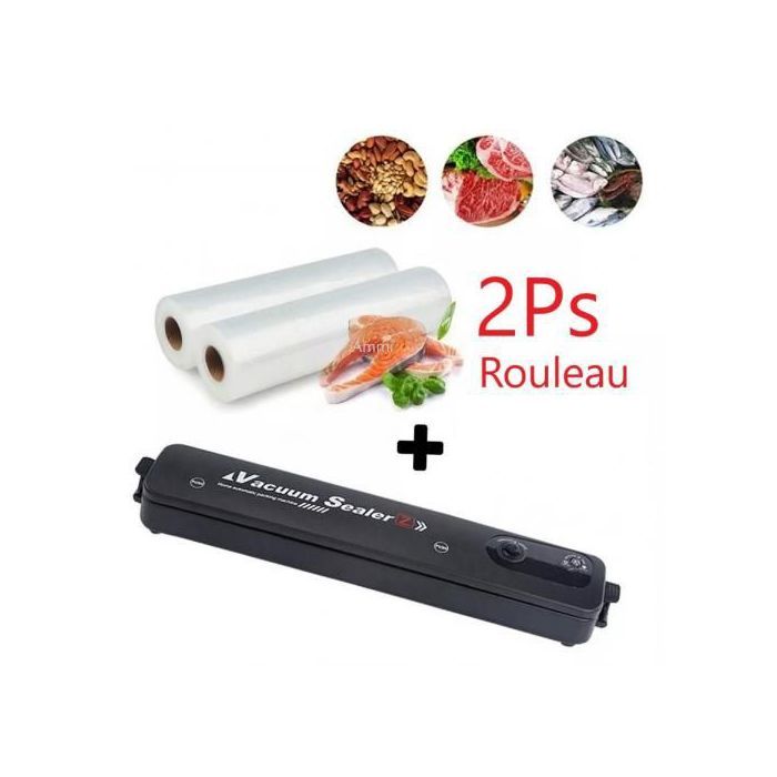 Vacuum Sealer Machine Sous-Vide électrique + 2PS rouleau Sacs sous vide
