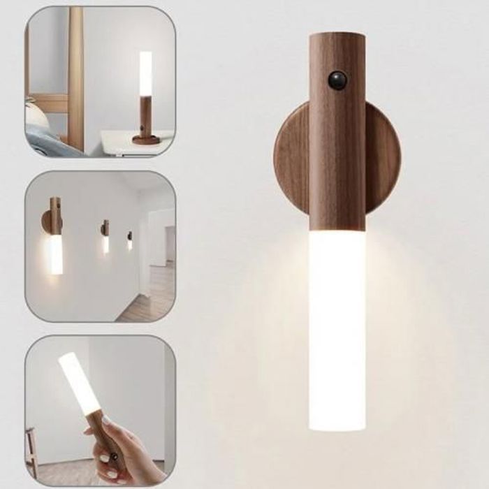 Lampe décorative Murale, Veilleuses de couloir Détecteur de mouvement sans fil