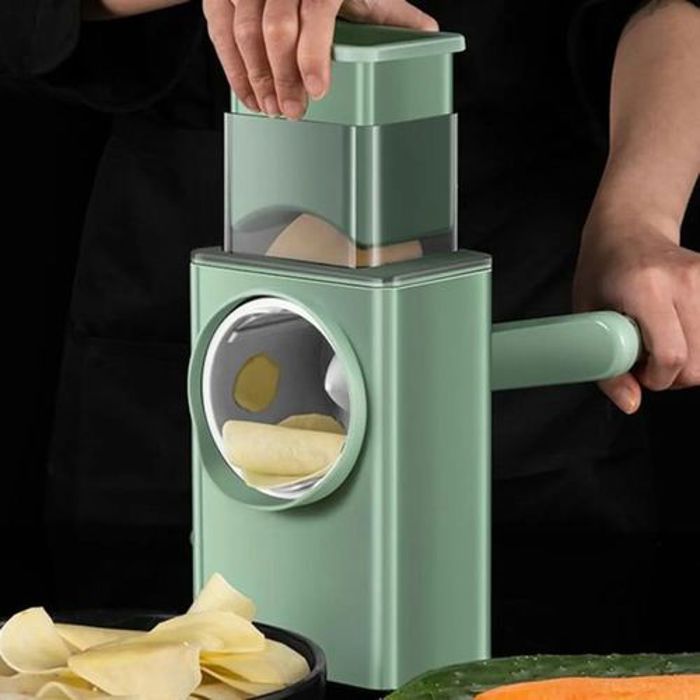 Coupe-légumes circulaire multifonctionnel de mandoline: