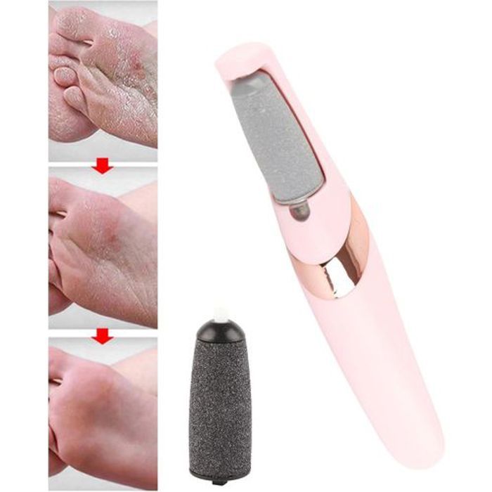 Râpe électrique rechargeable pour les pieds Appareil pour Enlever les Cuticules Mortes