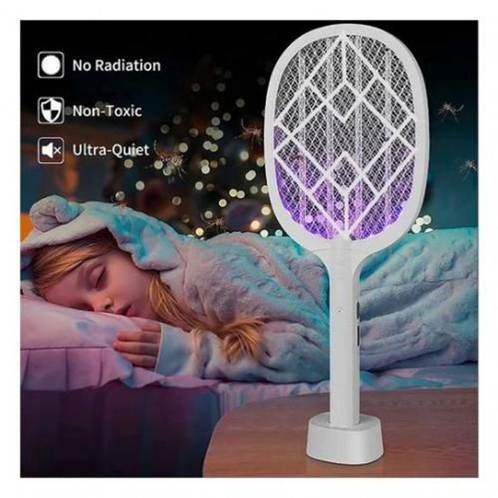 Raquette anti-insectes, Dispositif électrique anti-moustiques pour l'extérieur et l'intérieur