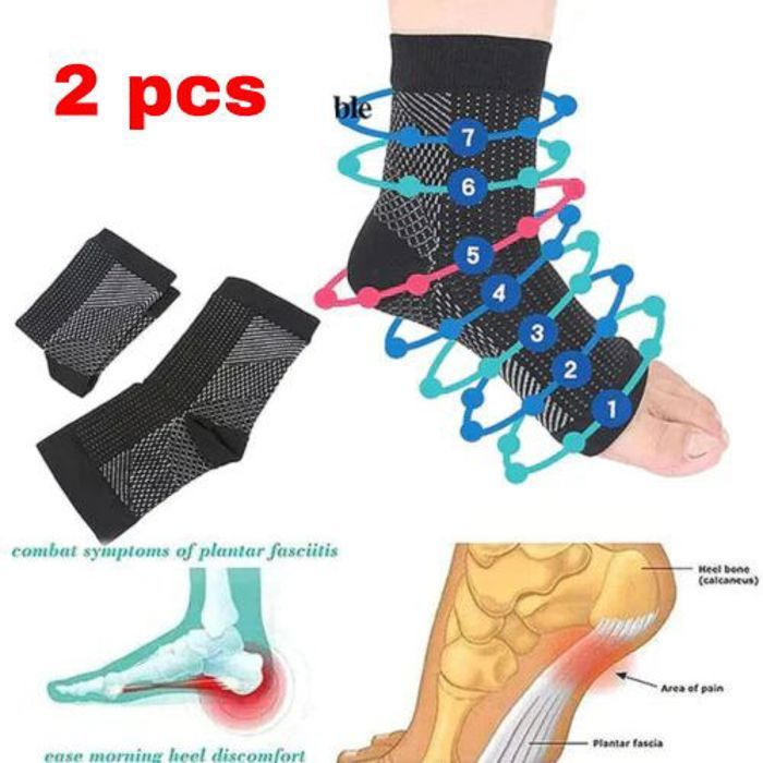 Chaussettes orthopédiques sportives pour hommes et femmes,chaussette respirante